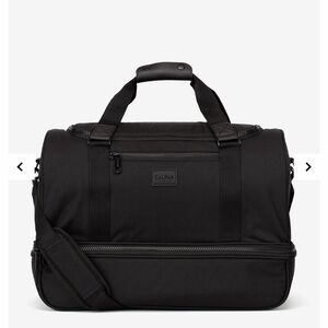 Calpak Stevyn Duffel Bag with Shoe Compartment in Black